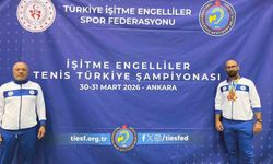 İşitme Engelliler Tenis Turnuvası'nda Muğla'ya 3 madalya
