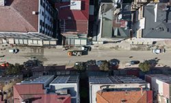 İstiklal Caddesi'nde asfalt ve kaldırım çalışmalarına başlandı