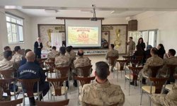 Jandarma ekiplerine sağlık eğitimi