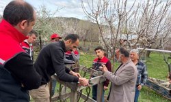 Kağızman'da meyvecilikte eğitim seferberliği sürüyor