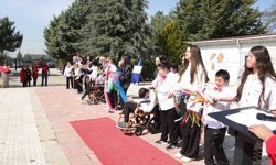 Kahramankazan'da otizm farkındalık etkinliği