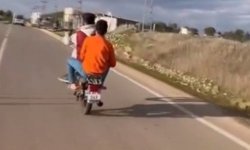 Kahramanmaraş'ta akrobatik hareketler yapan motosikletliye 47 bin TL ceza