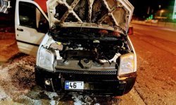 Kahramanmaraş'ta iki farklı noktada araç yangını söndürüldü