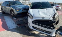 Karaman'da yaşanan kaza ucuz atlatıldı