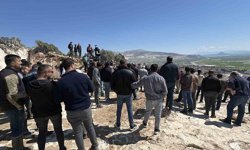 Karamanlı'da vatandaşlar mermer ocağına karşı ayaklandı
