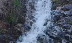 Karapınar'da kuruyan dereler akmaya başladı