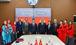 Kastamonu Üniversitesi ile Kırgız Milli Üniversitesi arasında iş birliği