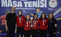 Kastamonu Üniversitesi Ünilig Masa Tenisi Şampiyonası'nda Türkiye ikincisi oldu