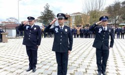 Kavak'ta Polis Haftası töreni