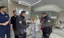 Kavga ihbarına gelen polisler sürprizle karşılaştı