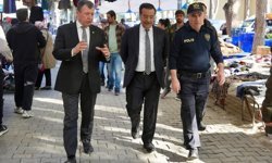 Kaymakam Atilla, pazar esnafını ziyaret etti