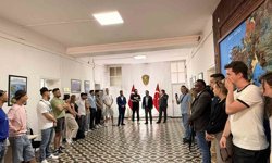 Kaymakam Kaya, gençlik projesi heyetini ağırladı