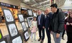Kaymakam Öztürk sergi açılışına katıldı