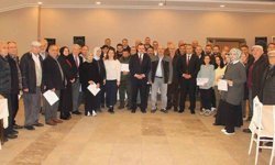 Kaynaşlı'da üreticilere sertifikaları törenle verildi