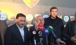 Kayseri protokolünde galibiyet sevinci