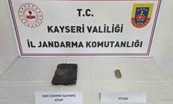 Kayseri'de tarihi eser operasyonu