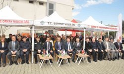 Keşan'da çiftçiye yüzde 75 bakanlık destekli hibrit ayçiçeği tohumu dağıtıldı