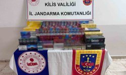 Kilis'te 1 milyon 150 bin lira değerinde kaçak ürün ele geçirildi