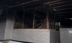 Kırıkhan'da yanan fırın kullanılmaz hale geldi