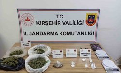 Kırşehir'de uyuşturucu tacirine suçüstü