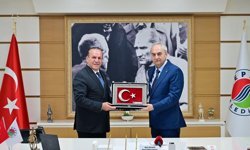 KKTC Başbakan Yardımcısı Ataoğlu, Kepez Belediyesi'nde