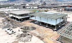 Kocaeli Sosyal Yaşam Merkezi inşaatı hızla yükseliyor