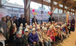 Kuran Kursu öğrencileri kütüphanede kitapla buluştu