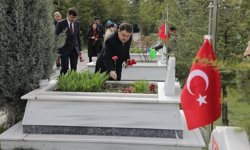 Kütahya'da 'Polis Haftası' dolayısıyla şehitlikler ziyaret edildi