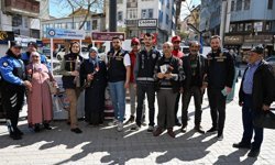 Kütahya'da Polis Haftası'nda bilgilendirme stantları kuruldu