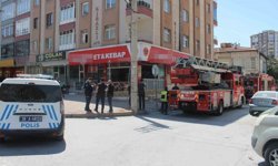 Lokantanın bacasında çıkan yangın söndürüldü