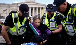 Londra'daki Filistin'e destek protestosunda gözaltı sayısı 523'e yükseldi