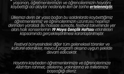 Mesir Festivali konserleri ertelendi