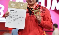 Milli halterci Tuana Süren, Avrupa üçüncüsü