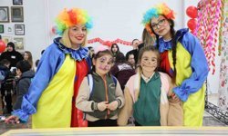 Minikler için üniversitede şenlik