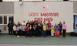 Minikler kort tenisi müsabakaları sona erdi