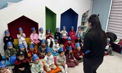 Miniklere polislik mesleği tanıtıldı