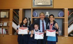 Müdür Yılmaz, şampiyon sporcuları tebrik etti