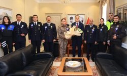 Muğla Valisi Akbıyık'tan Türk Polis Teşkilatı'nın 181. yılına özel kabul