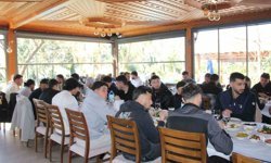 Muğlaspor'a Karaman deplasmanı öncesi moral kahvaltısı