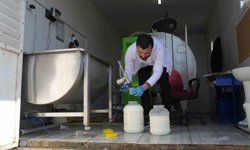 Muş'ta çiğ süt soğuk zincir projesi hayata geçti