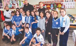 Mustafa Yumlu ve Sefa Akgün çocukların çağrısını cevapsız bırakmadı