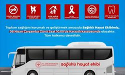 Niğde'de Mobil Sağlık Hizmetleri Karaatlı'da vatandaşlarla buluşacak