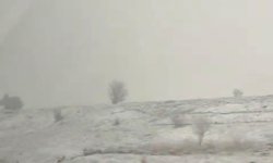 Nisan'da kar sürprizi, Kütahya-Altıntaş arası beyaza büründü