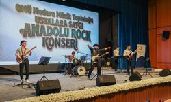 OMÜ'de 'Ustalara Saygı Anadolu Rock Konseri'