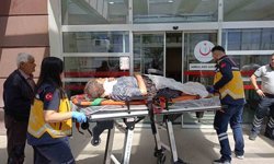 Önce yolcu düştü, sonra motosiklet devrildi: 2 yaralı