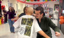 Onkoloji servisinde çocuklar ve aileleri gönüllerince eğlenip moral buldu