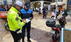 Ordu'da trafiğe kapalı caddede motosiklet kullanan 261 sürücüye 364 bin lira ceza