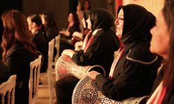 Osmangazi'de kadınlardan muhteşem ritim gösterisi