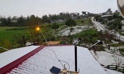 Osmaniye'de dolu yağışı