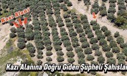 Osmaniye'de kaçak kazı yapan 6 kişi dronla yakalandı